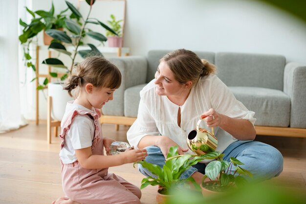 Czy zielony kącik w domu wpływa na relacje z dzieckiem?